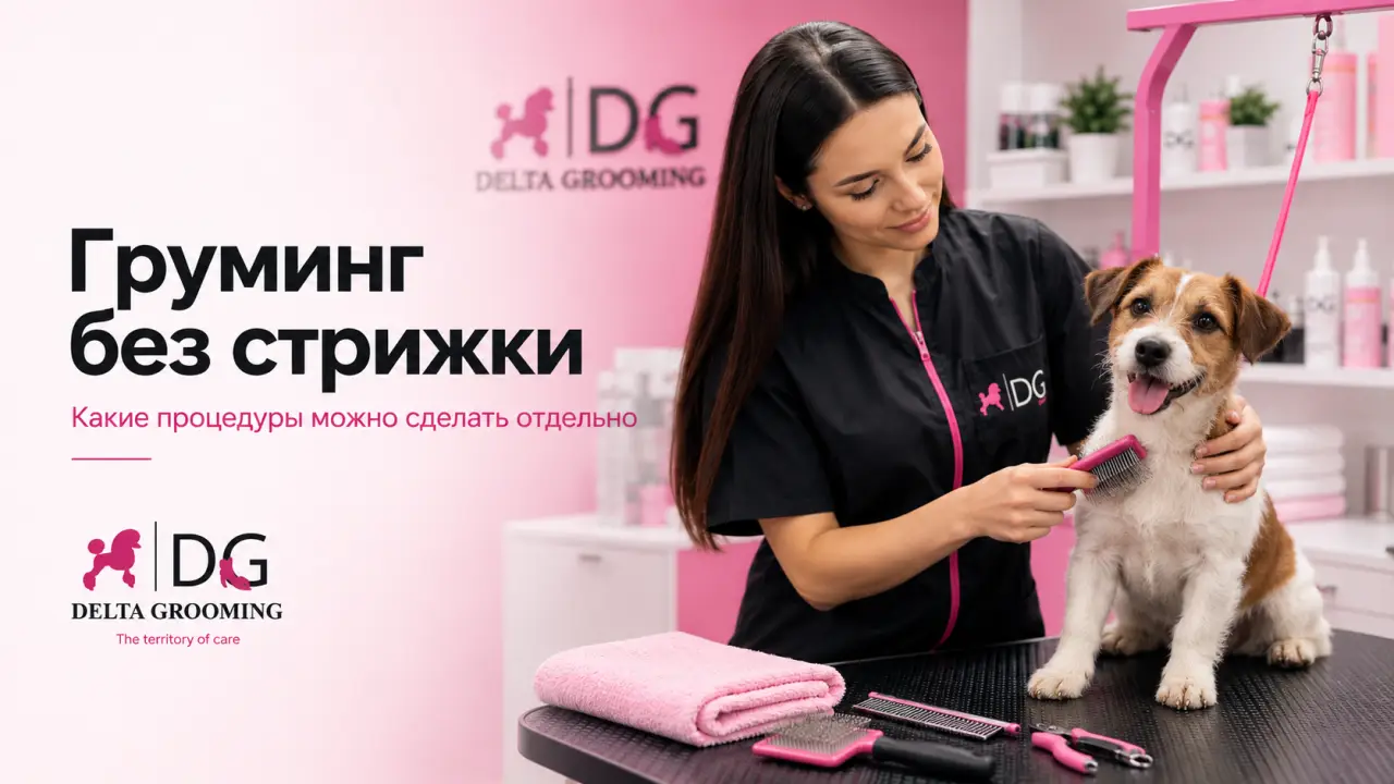 Груминг без стрижки: какие процедуры можно сделать отдельно — DELTA GROOMING, Бендеры