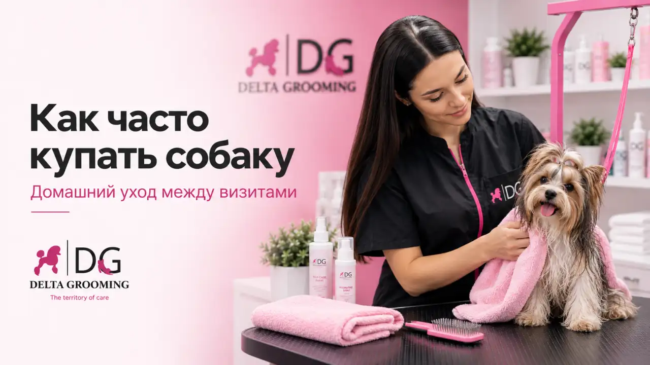 Как часто можно купать собаку дома между визитами к грумеру — DELTA GROOMING, Бендеры