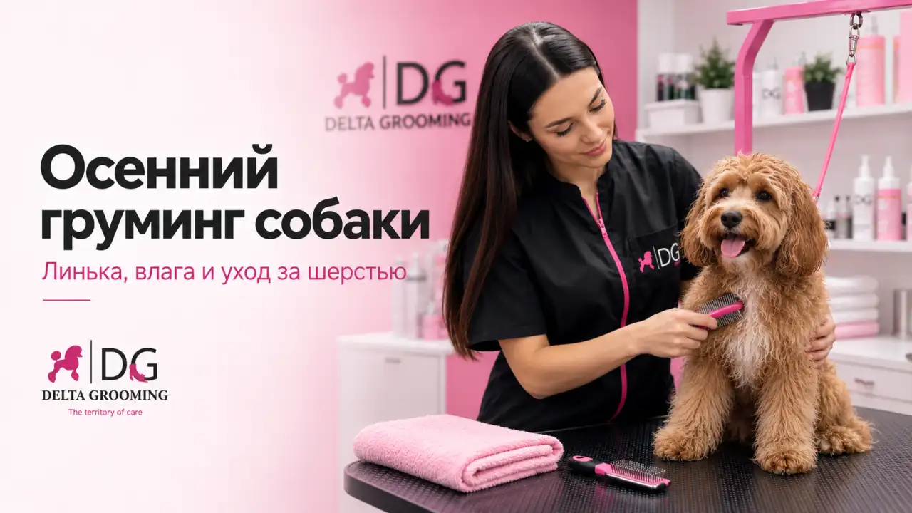 Осенний груминг собаки: линька, влага и уход за шерстью — DELTA GROOMING, Бендеры